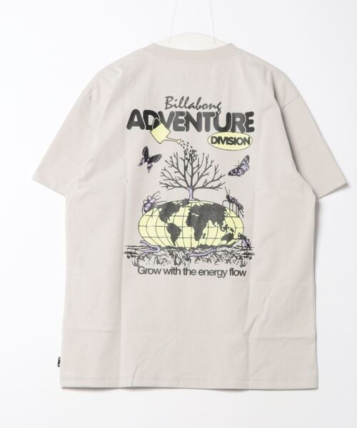 BILLABONG(ビラボン)の「BILLABONG メンズ 【A/Div.】 FREQUENCY Tシャツ 【2024年夏モデル】/ビラボン半袖バックプリントTシャツ(Tシャツ/カットソー・メンズ・ライトグレー/オフホワイト/ホワイト・MEDIUM/LARGE/X-LARGE)」の5枚目の写真