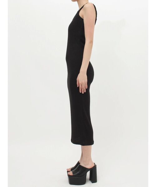 GYDA（ジェイダ）の「TWISTショルダーストラップソフトタッチロングワンピース（ワンピース・レディース・オフホワイト/ブラック・FREE）」の18枚目の写真