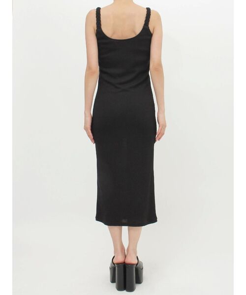 GYDA（ジェイダ）の「TWISTショルダーストラップソフトタッチロングワンピース（ワンピース・レディース・オフホワイト/ブラック・FREE）」の19枚目の写真