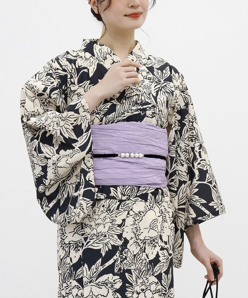 itto... 浴衣 キャミワンピース+羽織り+兵児帯 itto 浴衣 キャミワンピース+羽織り+兵児帯