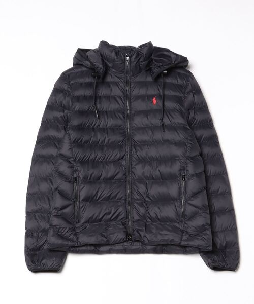 POLO RALPH LAUREN(ポロ ラルフ ローレン)の「ウォーターレジスタント パッカブル フーデッド ジャケット(その他アウター・レディース・ブラック系1・L/M/S/XS)」の4枚目の写真