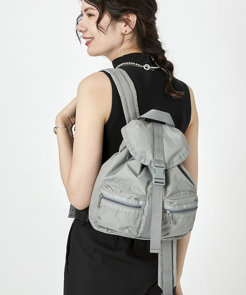 akemiLESPORTSAC SMALL VOYAGERドーブグレー Small Voyager Backpack - Dove Grey solid – LeSportsac