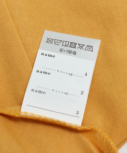 chil2（チルツー）の「スマイリーフェイス 長袖Tシャツ（Tシャツ/カットソー・キッズ・C/D/E/F/A/B・80ｃｍ/90cm/100cm/110cm/120cm/130cm/140cm）」の11枚目の写真