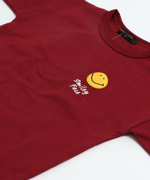 chil2（チルツー）の「スマイリーフェイス 長袖Tシャツ（Tシャツ/カットソー・キッズ・C/D/E/F/A/B・80ｃｍ/90cm/100cm/110cm/120cm/130cm/140cm）」の16枚目の写真
