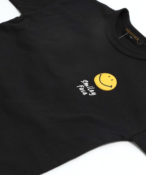 chil2（チルツー）の「スマイリーフェイス 長袖Tシャツ（Tシャツ/カットソー・キッズ・C/D/E/F/A/B・80ｃｍ/90cm/100cm/110cm/120cm/130cm/140cm）」の17枚目の写真