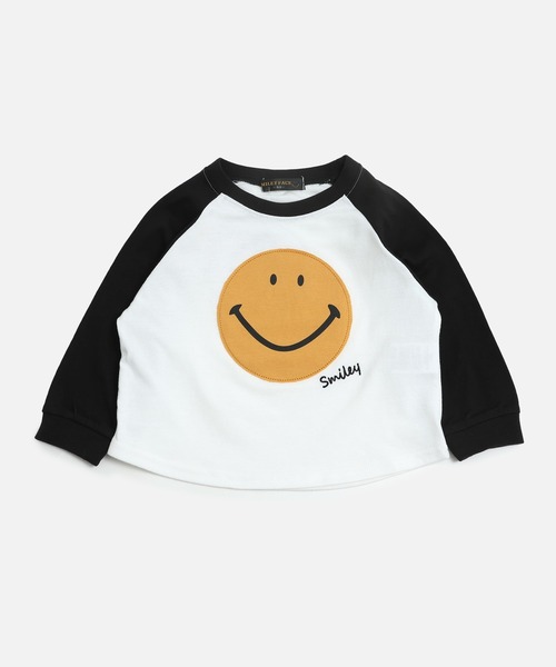 chil2（チルツー）の「スマイリーフェイス 長袖Tシャツ（Tシャツ/カットソー・キッズ・C/D/E/F/A/B・80ｃｍ/90cm/100cm/110cm/120cm/130cm/140cm）」の19枚目の写真