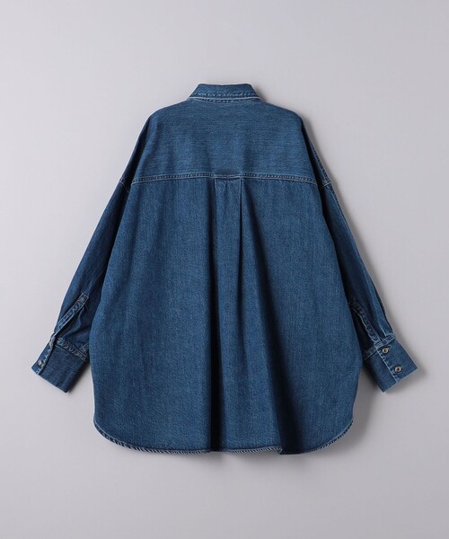 SACRA（サクラ）の「＜SACRA＞デニム ビッグシャツ（シャツ