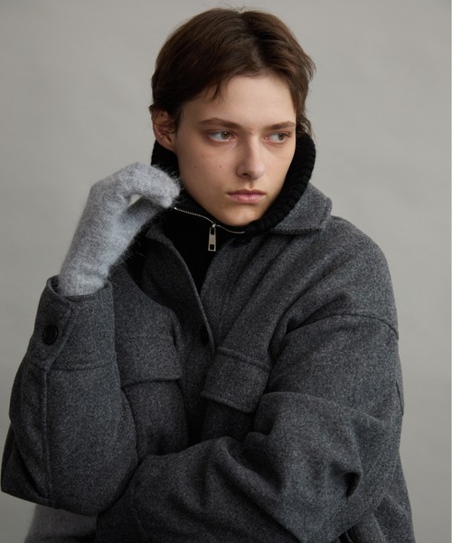 セール】ZIPネックウォーマー（ネックウォーマー/スヌード）｜Aunt