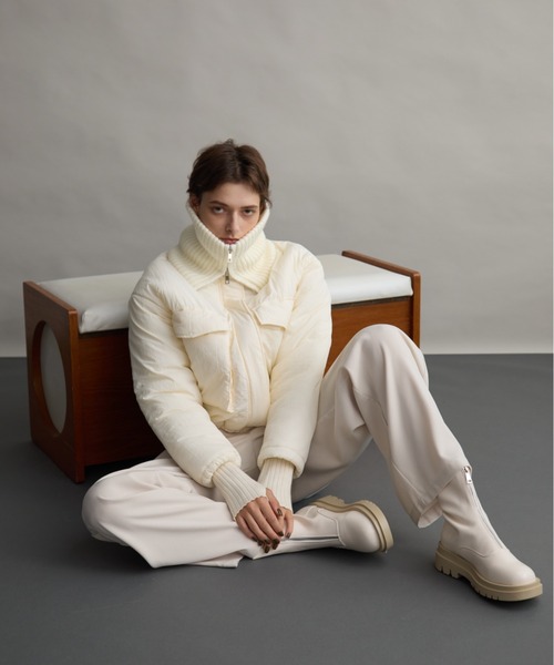 Aunt Marie's（アントマリーズ）の「ZIPネックウォーマー（ネック