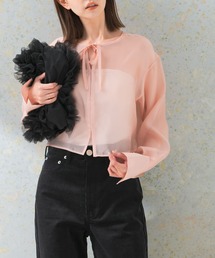 URBAN RESEARCH ROSSO WOMEN | シアーショートブラウス(シャツ/ブラウス)