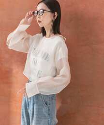 URBAN RESEARCH ROSSO WOMEN | シアーショートブラウス(シャツ/ブラウス)