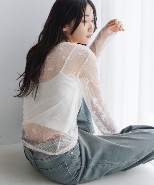 Hiroshi0413 ページ LOWRYS FARM（ローリーズファーム）の「チュールリボンレース