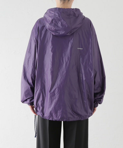 AP STUDIO（エーピーストゥディオ）の「【PLAYBACK/プレイバッグ】ウィンドブレーカーフーディ（マウンテンパーカー・レディース・パープル・FREE）」の19枚目の写真