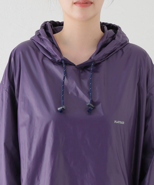 AP STUDIO（エーピーストゥディオ）の「【PLAYBACK/プレイバッグ】ウィンドブレーカーフーディ（マウンテンパーカー・レディース・パープル・FREE）」の18枚目の写真