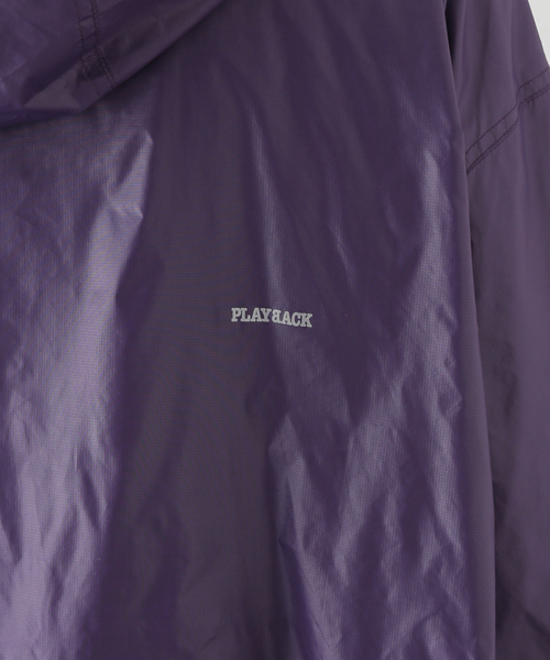 AP STUDIO（エーピーストゥディオ）の「【PLAYBACK/プレイバッグ】ウィンドブレーカーフーディ（マウンテンパーカー・レディース・パープル・FREE）」の16枚目の写真