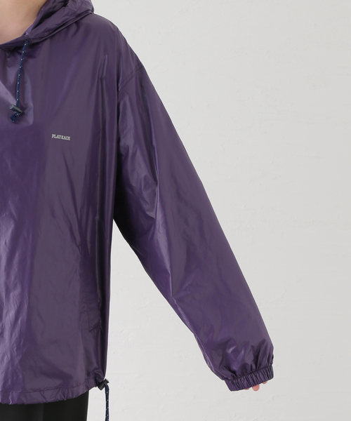 AP STUDIO（エーピーストゥディオ）の「【PLAYBACK/プレイバッグ】ウィンドブレーカーフーディ（マウンテンパーカー・レディース・パープル・FREE）」の15枚目の写真