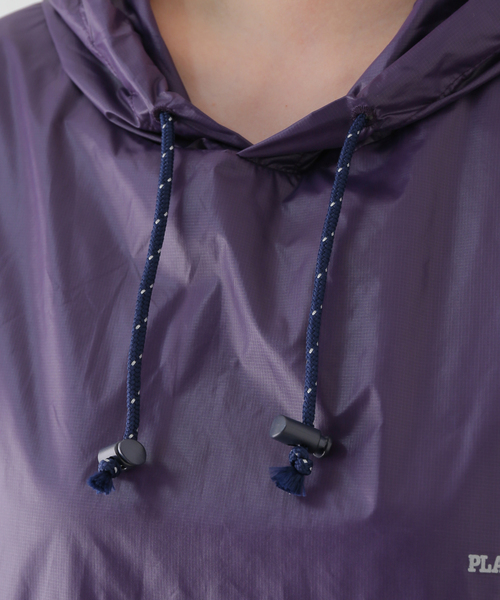 AP STUDIO（エーピーストゥディオ）の「【PLAYBACK/プレイバッグ】ウィンドブレーカーフーディ（マウンテンパーカー・レディース・パープル・FREE）」の12枚目の写真