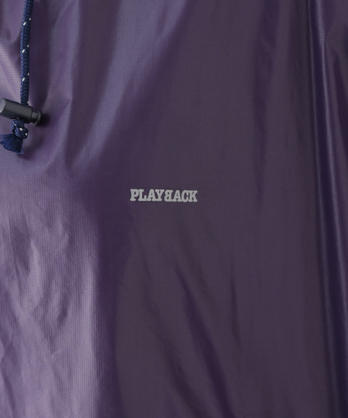AP STUDIO（エーピーストゥディオ）の「【PLAYBACK/プレイバッグ】ウィンドブレーカーフーディ（マウンテンパーカー・レディース・パープル・FREE）」の11枚目の写真