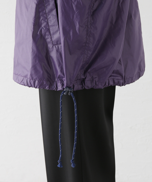 AP STUDIO（エーピーストゥディオ）の「【PLAYBACK/プレイバッグ】ウィンドブレーカーフーディ（マウンテンパーカー・レディース・パープル・FREE）」の10枚目の写真