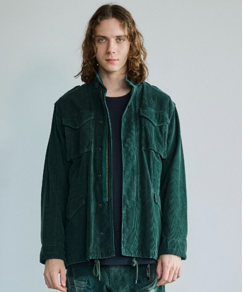 コーデュロイグランジジャケットM-65（ミリタリージャケット