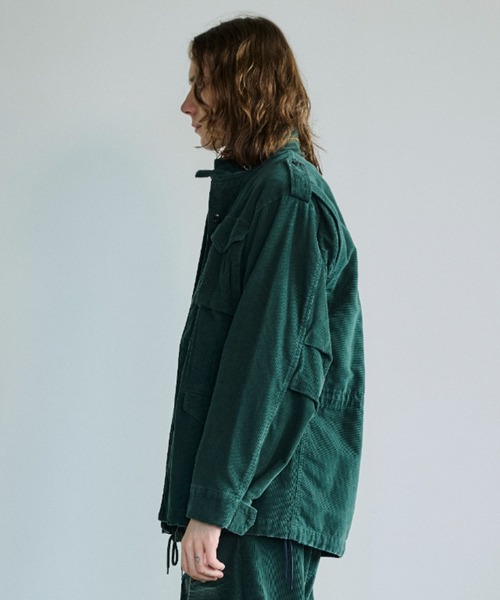 コーデュロイグランジジャケットM-65（ミリタリージャケット