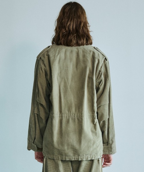 コーデュロイグランジジャケットM-65（ミリタリージャケット