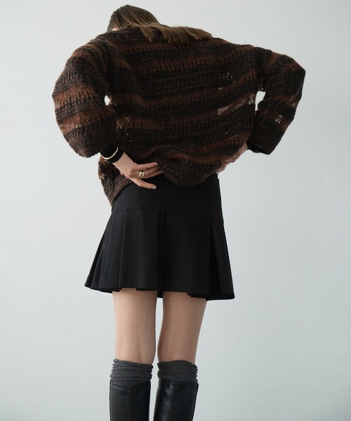 CLANE（クラネ）の「RANDOM PLEATS MINI SKIRT（スカート）」 - WEAR