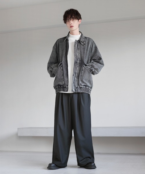 大人のデニムジャケット　S.ESSENTIALS 限定カラーグレー 大人のデニムジャケット S.ESSENTIALS 限定カラーグレー