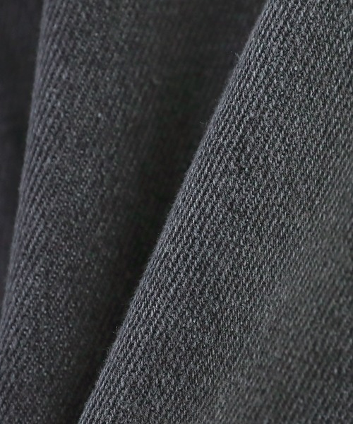 ETELIO（エテリオ）の「ミリタリーデザイン12オンスデニムショートブルゾン【セットアップ可能】（デニムジャケット・メンズ・ブラック/ブルー/ブルー系2/ブラウン/グレー・L/M/S）」の7枚目の写真