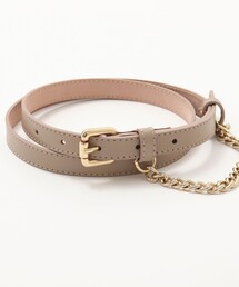 LEFIJE | 【LEFIJE/レフィエ】チェーン付きベルト(ベルト)