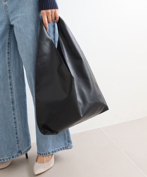 le.coeur blanc（ルクールブラン）の「メタリックワンショルバッグ（トートバッグ・レディース・ブラック/シルバー/ゴールド・FREE）」の9枚目の写真