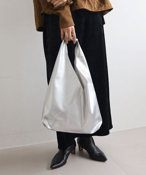 le.coeur blanc（ルクールブラン）の「メタリックワンショルバッグ（トートバッグ・レディース・ブラック/シルバー/ゴールド・FREE）」の14枚目の写真