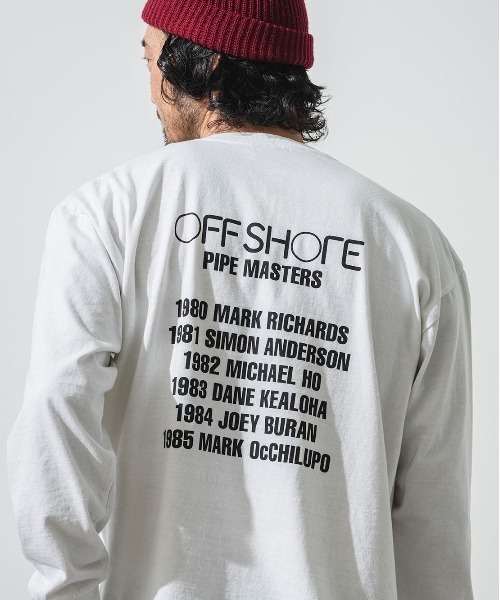 PIPE MASTERS L/STEE/パイプマスターズ ロングスリーブティ（Tシャツ/カットソー）｜OFFSHORE（オフショア）