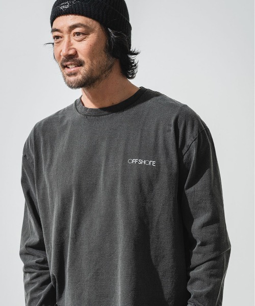 OFFSHORE（オフショア）の「PIPE MASTERS L/STEE/パイプマスターズ ロングスリーブティ（Tシャツ/カットソー・メンズ・ネイビー/オフホワイト/ブラック・M/L）」の4枚目の写真