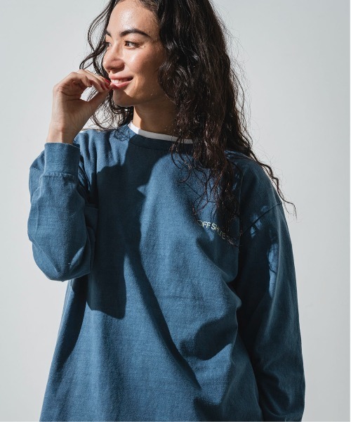OFFSHORE（オフショア）の「PIPE MASTERS L/STEE/パイプマスターズ ロングスリーブティ（Tシャツ/カットソー・メンズ・ネイビー/オフホワイト/ブラック・M/L）」の5枚目の写真