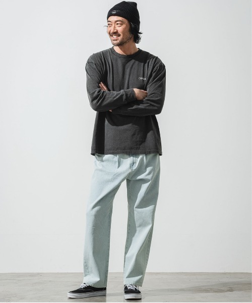 OFFSHORE（オフショア）の「PIPE MASTERS L/STEE/パイプマスターズ ロングスリーブティ（Tシャツ/カットソー・メンズ・ネイビー/オフホワイト/ブラック・M/L）」の9枚目の写真