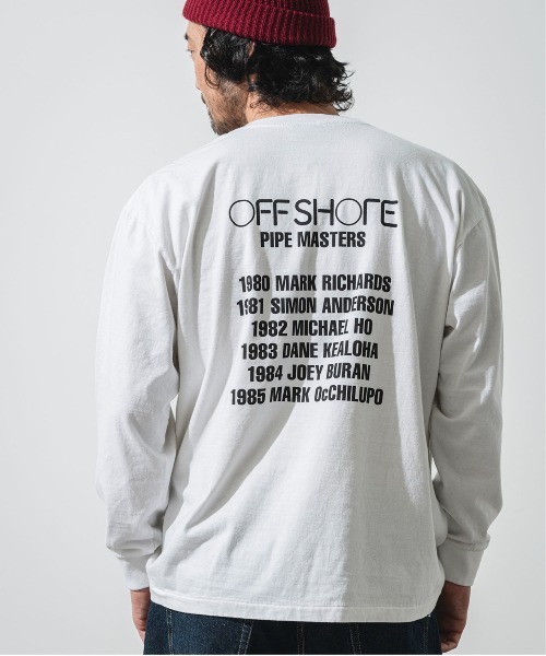 OFFSHORE（オフショア）の「PIPE MASTERS L/STEE/パイプマスターズ ロングスリーブティ（Tシャツ/カットソー・メンズ・ネイビー/オフホワイト/ブラック・M/L）」の15枚目の写真