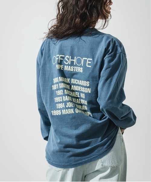 OFFSHORE（オフショア）の「PIPE MASTERS L/STEE/パイプマスターズ ロングスリーブティ（Tシャツ/カットソー・メンズ・ネイビー/オフホワイト/ブラック・M/L）」の17枚目の写真