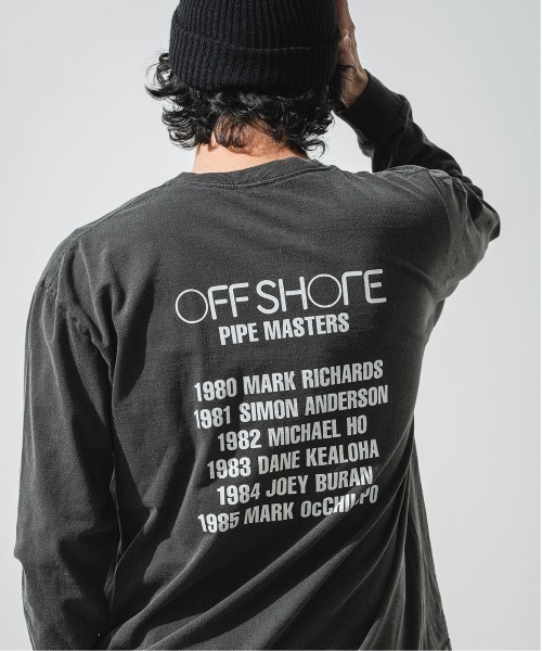 OFFSHORE（オフショア）の「PIPE MASTERS L/STEE/パイプマスターズ ロングスリーブティ（Tシャツ/カットソー・メンズ・ネイビー/オフホワイト/ブラック・M/L）」の16枚目の写真