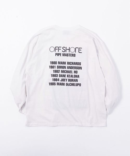 OFFSHORE（オフショア）の「PIPE MASTERS L/STEE/パイプマスターズ ロングスリーブティ（Tシャツ/カットソー・メンズ・ネイビー/オフホワイト/ブラック・M/L）」の21枚目の写真