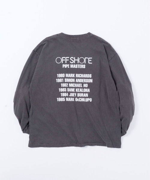 OFFSHORE（オフショア）の「PIPE MASTERS L/STEE/パイプマスターズ ロングスリーブティ（Tシャツ/カットソー・メンズ・ネイビー/オフホワイト/ブラック・M/L）」の22枚目の写真