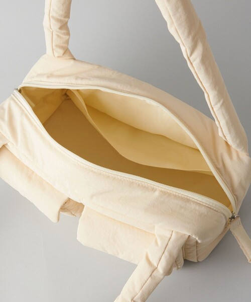 CITEN（シテン）の「＜CITEN＞ダブルポケットパファーバッグ（ショルダーバッグ・レディース・ブラック/オフホワイト/グレー・FREE）」の14枚目の写真