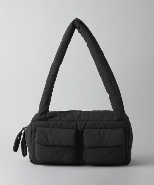 CITEN（シテン）の「＜CITEN＞ダブルポケットパファーバッグ（ショルダーバッグ・レディース・ブラック/オフホワイト/グレー・FREE）」の18枚目の写真