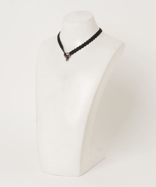 ANNA SUI（アナスイ）の「ANNA SUIxHELLO KITTY チョーカー（ネックレス・レディース・ブラック・30cm）」の6枚目の写真