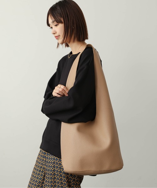 Bou Jeloud(ブージュルード)の「ホーボーBAG(ハンドバッグ・レディース・ベージュ/ブラック/シルバー・ONESIZE)」の4枚目の写真