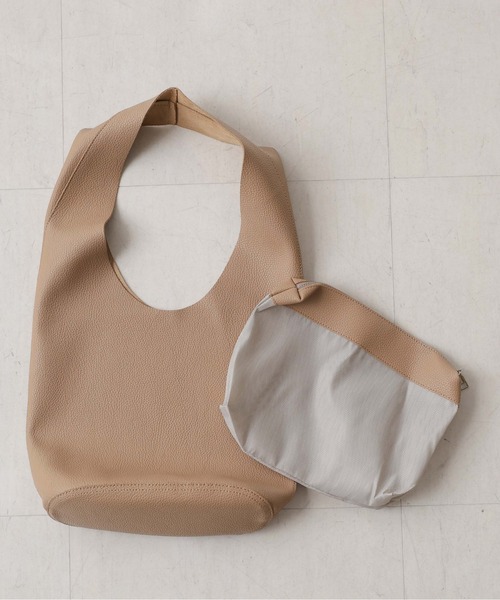 Bou Jeloud(ブージュルード)の「ホーボーBAG(ハンドバッグ・レディース・ベージュ/ブラック/シルバー・ONESIZE)」の9枚目の写真