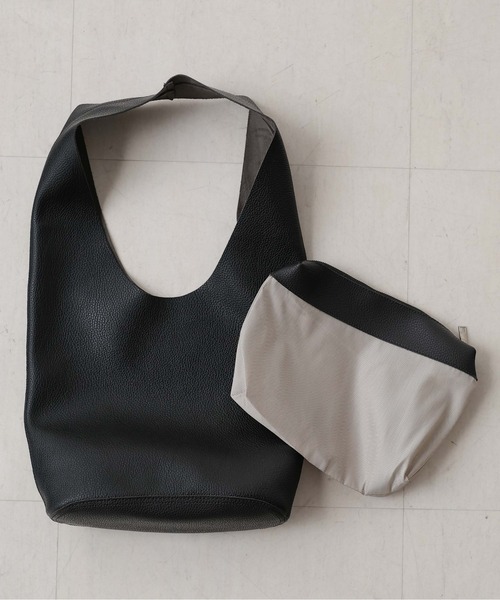 Bou Jeloud(ブージュルード)の「ホーボーBAG(ハンドバッグ・レディース・ベージュ/ブラック/シルバー・ONESIZE)」の20枚目の写真