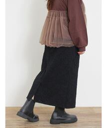 Samansa Mos2 | 【Sサイズ WEB限定】柄アソートカットジャカードタイトスカート(スカート)