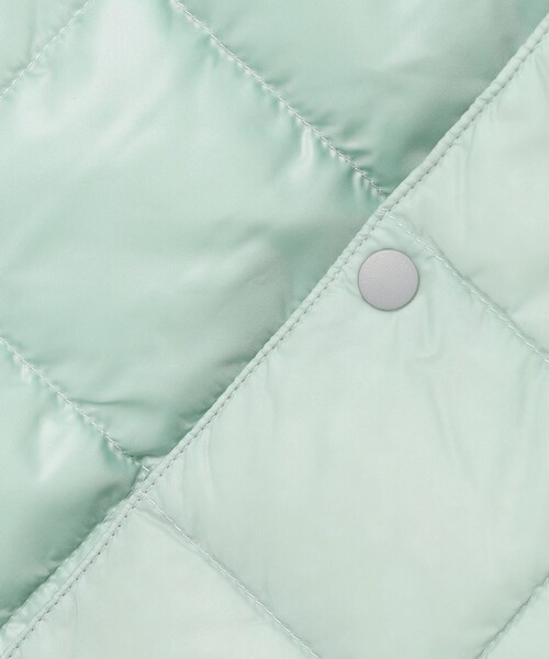 UNFILO（アンフィーロ）の「【120-150cm】TAION Vネックベスト(UNISEX)（ダウンベスト・キッズ・スモーキーグリーン系/ライラック系/カーキ系/ブラック系/ライトグレー系・120/130/140/150）」の21枚目の写真