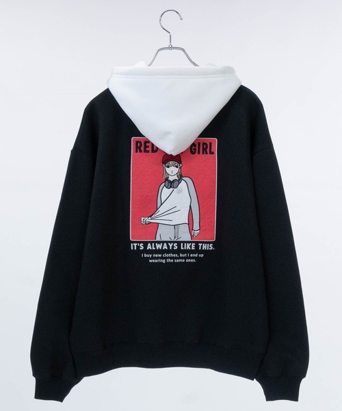 the red thread パーカー セール】【a-r】〔Red Cap Girl/レッドキャップガール〕裏起毛